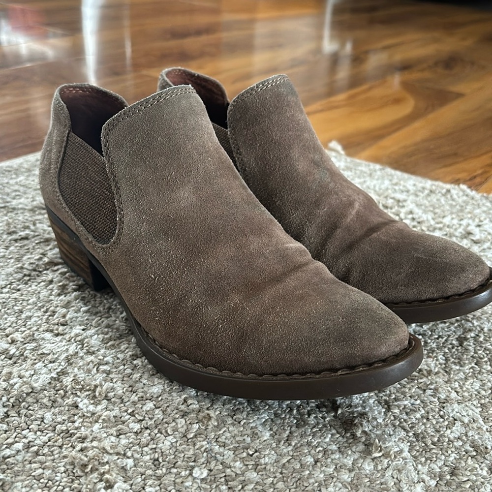 Born Brown Booties